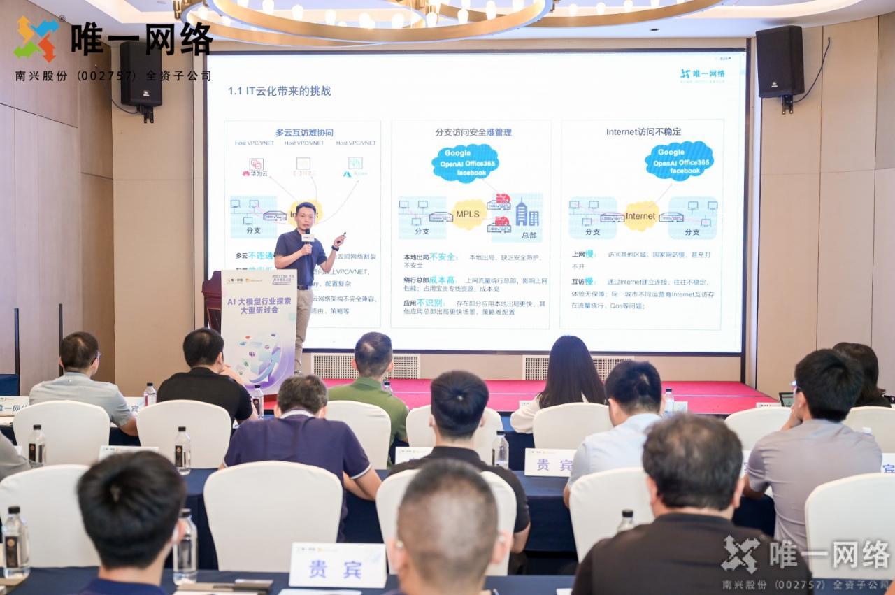 唯一網絡和微軟聯合探索，AI大模型行業研討會圓滿成功！